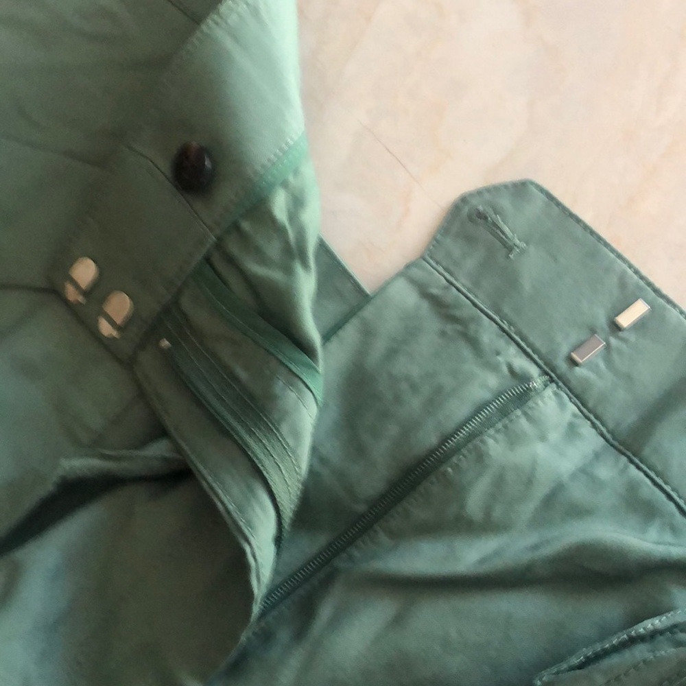 Ann Taylor Cargo Belted Shorts - Picture 7 of 11